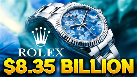 how much is the rolex company worth|rolex donations.